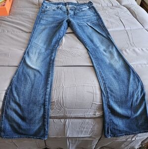 7 for all mankind Apocket flare leg jeans, size 27